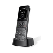 Yealink 1302021 W73H Telefono IP Wireless con Display TFT 1.8'' 10 Account VoIP Autonomia 35 Ore Bluetooth Wi-Fi colore Nero
