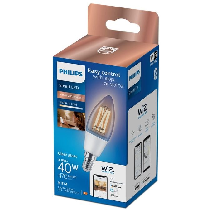 Philips Smart TW Candela Filamento 40W E14