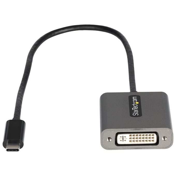 Startech.com Adattatore Usb C a Dvi Adattatore Dongle sa Usb-C a Dvi-D 1920x1200p Cavo Integrato da 30cm