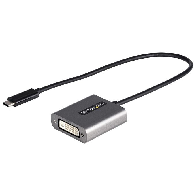 Startech.com Adattatore Usb C a Dvi Adattatore Dongle sa Usb-C a Dvi-D 1920x1200p Cavo Integrato da 30cm