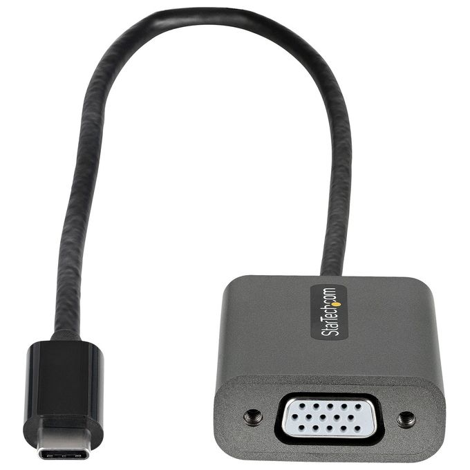 Startech.com Adattatore Usb-C Vga Adattatore Dongle da Usb Type-C a Vga 1080p Cavo Lungo 30cm