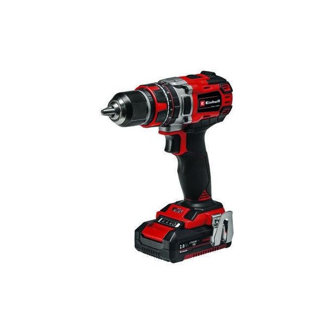 Einhell TE-CD 18-50 LI-I BL Trapano Avvitatore a Percussione Brushless 18V 50 Nm 2 Batterie 2Ah colore Nero