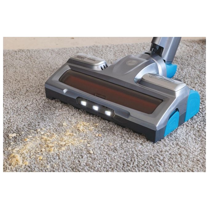 Hoover scopa elettrica senza fili h free 500 hydro plus 2in1 aspira lava 45min grigio
