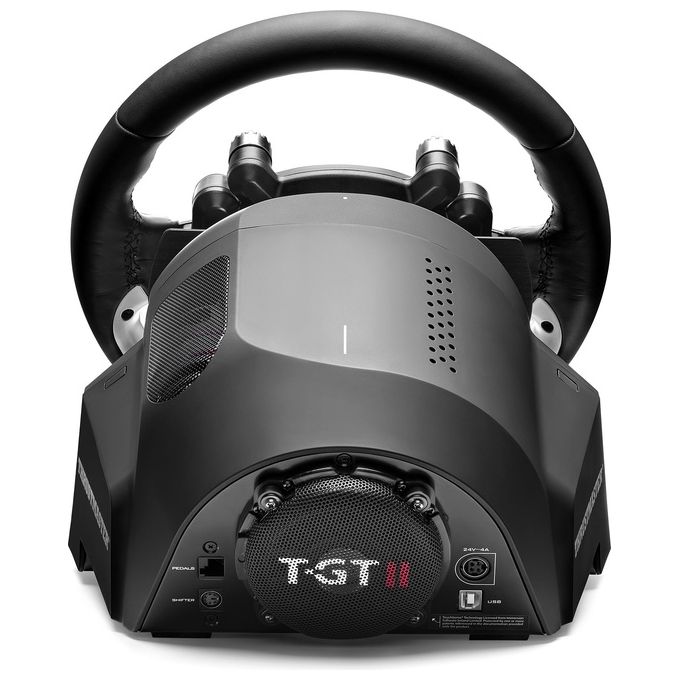 Thrustmaster 4160846 T-GT II Pack Volante Gaming con Wheelbase PS5 PS4 PC Force Feedback 40W Licenza Ufficiale PlayStation colore Nero
