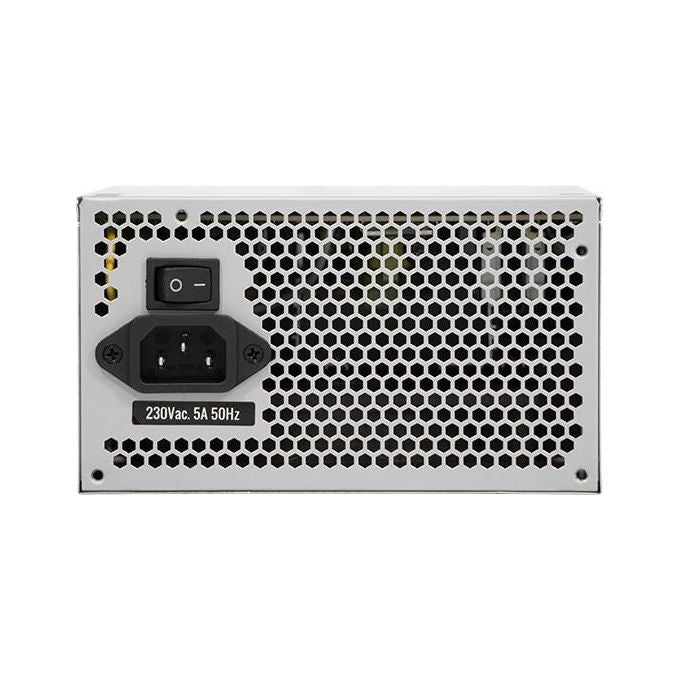 ADJ 210-00553 Alimentatore PC ATX 550W 20+4 pin 3 SATA 1 PATA Ventola 12cm Non modulare colore Grigio