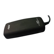 ADJ 160-00126 Alimentatore per Notebook Universale 120W 8 Connettori 3Pin Selezione Automatica Voltaggio Porta USB colore Nero