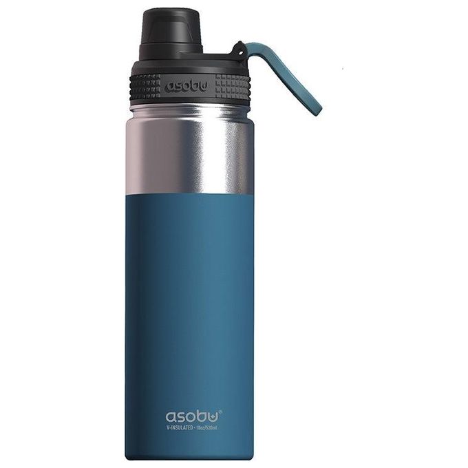 Asobu Alpine Flask Bottiglia Blu 0.53 Litri