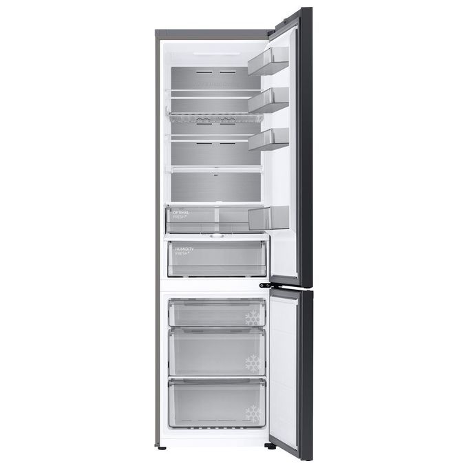Samsung RB38C7B6AB1 BESPOKE AI Frigorifero Combinato 387 L 203 cm Classe A 35 dB No Frost Twin Cooling Plus Wi-Fi colore Nero