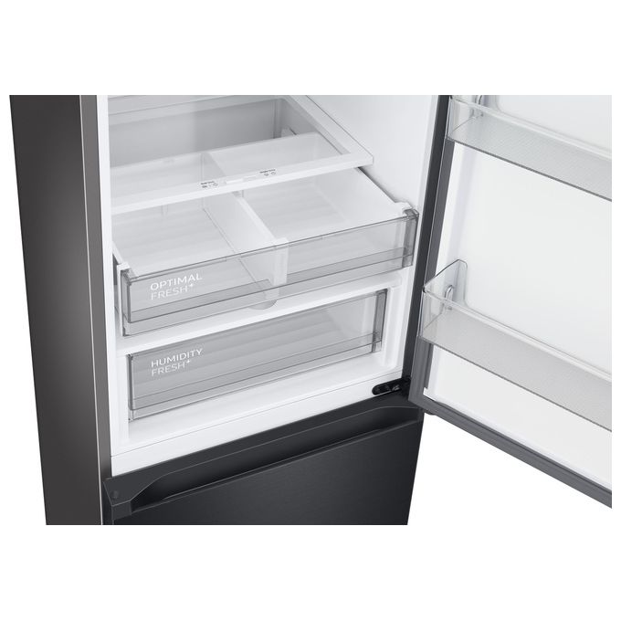 Samsung RB38C7B6AB1 BESPOKE AI Frigorifero Combinato 387 L 203 cm Classe A 35 dB No Frost Twin Cooling Plus Wi-Fi colore Nero