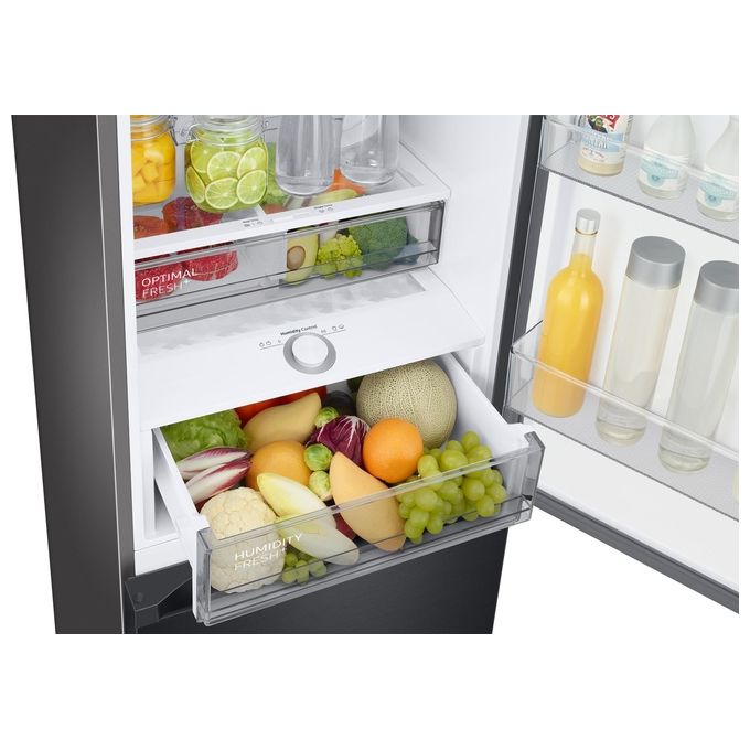 Samsung RB38C7B6AB1 BESPOKE AI Frigorifero Combinato 387 L 203 cm Classe A 35 dB No Frost Twin Cooling Plus Wi-Fi colore Nero