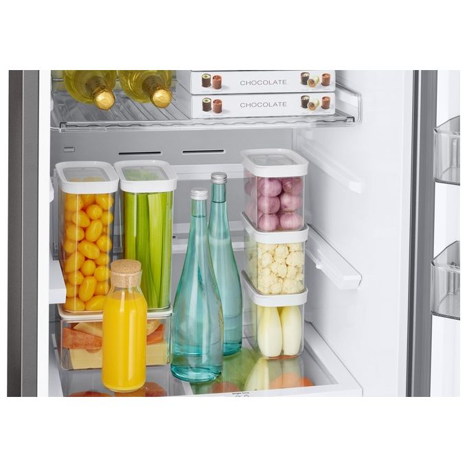 Samsung RB38C7B6AB1 BESPOKE AI Frigorifero Combinato 387 L 203 cm Classe A 35 dB No Frost Twin Cooling Plus Wi-Fi colore Nero