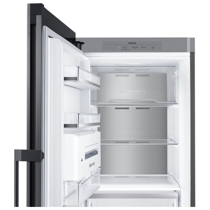Samsung RZ32A7485AP Bespoke Congelatore Verticale 323 L 185 cm Classe F 40 dB No Frost colore Nero