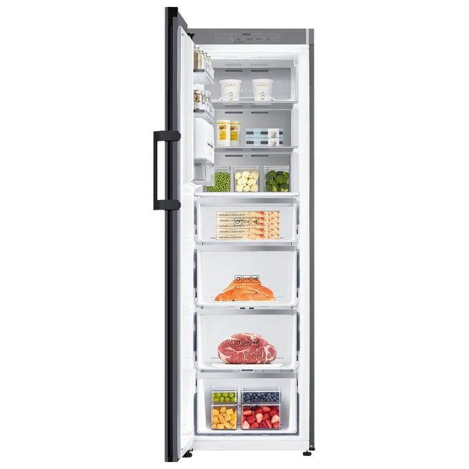 Samsung RZ32A7485AP Bespoke Congelatore Verticale 323 L 185 cm Classe F 40 dB No Frost colore Nero