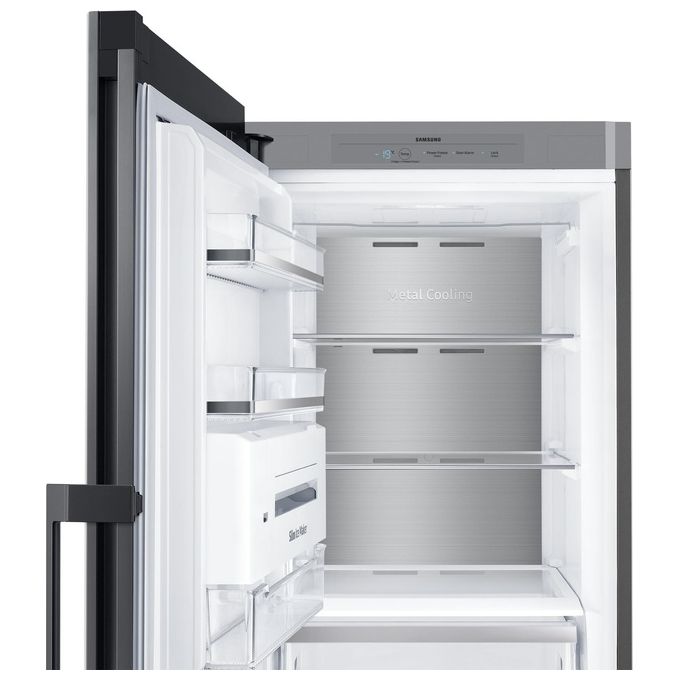 Samsung RZ32A7485AP Bespoke Congelatore Verticale 323 L 185 cm Classe F 40 dB No Frost colore Nero