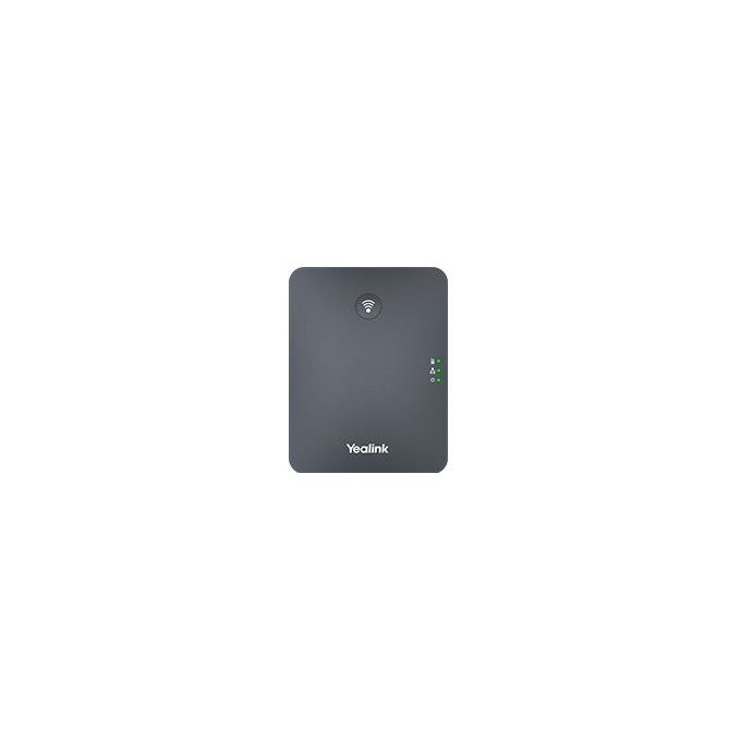 Yealink W70B Stazione Base DECT IP 10 Handset 20 Chiamate Simultanee 300 m CAT-iq 2.0 colore Grigio