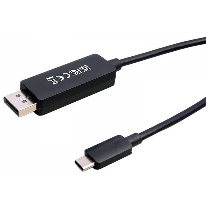 V7 V7USBCDP14-2M DisplayPort Usb Tipo-C Nero