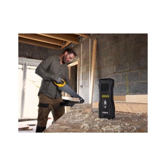 Stanley FMHT77165-0 FatMax Misuratore Laser 50 m precisione 1,5 mm batteria Li-Ion ricaricabile USB colore Nero