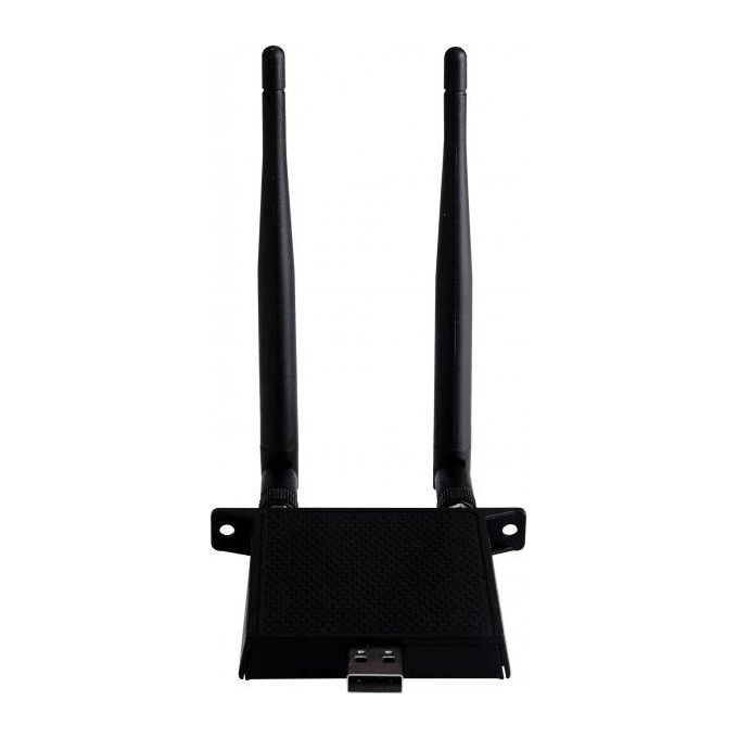 ViewSonic VB-WIFI-001 Adattatore USB WLAN Bluetooth Wi-Fi 6 802.11ax Dual-band 2.4 GHz 5 GHz Bluetooth 5.2 colore Nero