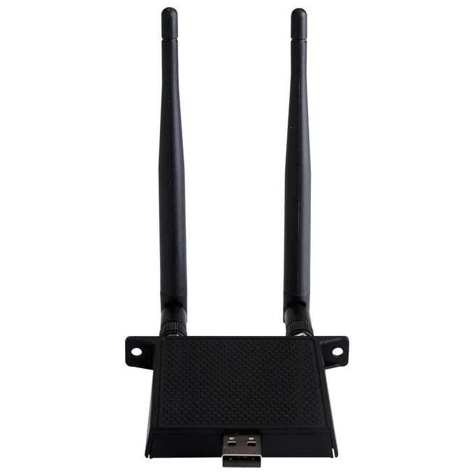 ViewSonic VB-WIFI-001 Adattatore USB WLAN Bluetooth Wi-Fi 6 802.11ax Dual-band 2.4 GHz 5 GHz Bluetooth 5.2 colore Nero