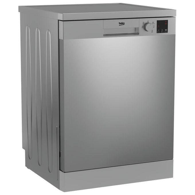 Beko DVN05320X Lavastoviglie Libera Installazione 13 coperti Classe E 49 dB 5 programmi Mezzo Carico Partenza Ritardata (85x60x60 cm) colore Inox