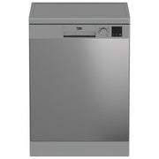 Beko DVN05320X Lavastoviglie Libera Installazione 13 coperti Classe E 49 dB 5 programmi Mezzo Carico Partenza Ritardata (85x60x60 cm) colore Inox
