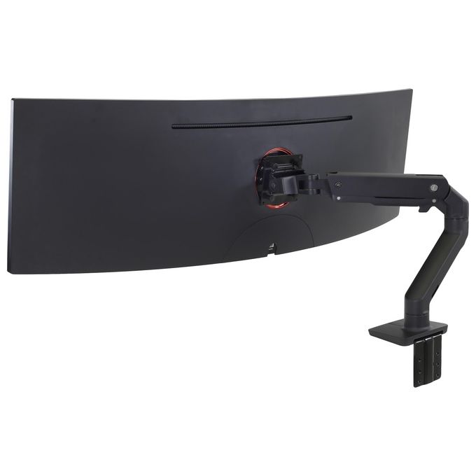 Ergotron 45-647-224 HX Braccio Monitor da Scrivania con Snodo HD Ultrawide fino a 49'' 19,1 Kg VESA 75x75 100x100 mm colore Nero