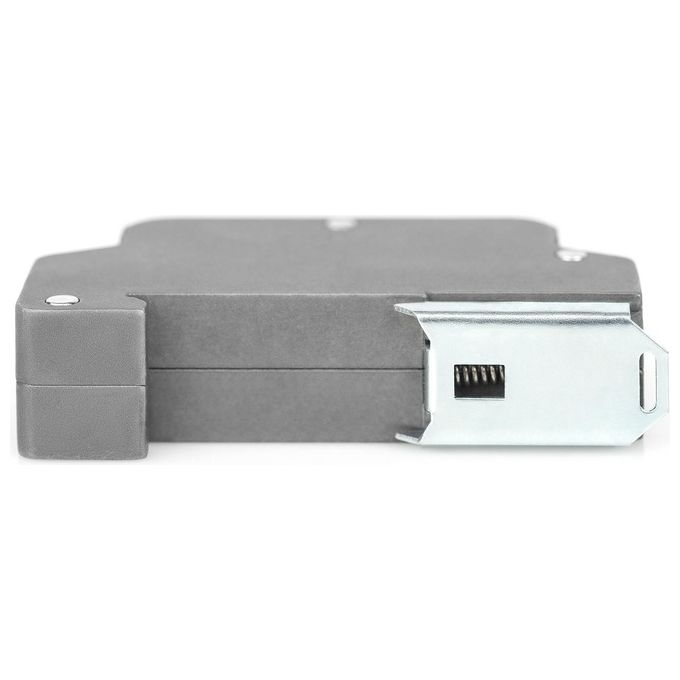 Digitus DN-95421 Protettore Sovratensioni PoE RJ45 Guida DIN 10 kV Gigabit 10-100-1000Mbps PoE++ IP40 colore Grigio