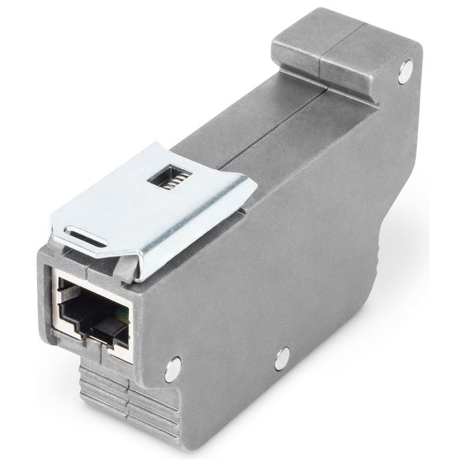Digitus DN-95421 Protettore Sovratensioni PoE RJ45 Guida DIN 10 kV Gigabit 10-100-1000Mbps PoE++ IP40 colore Grigio