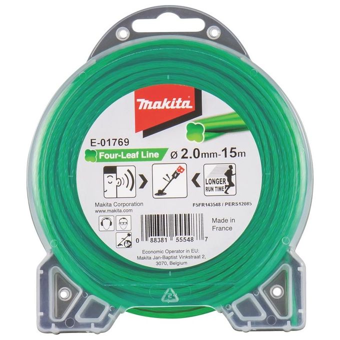Makita E-01769 Corda in Nylon per Four Leaf 2mmx15mt