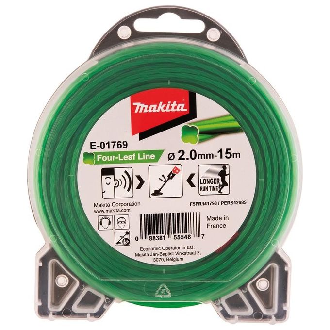 Makita E-01769 Corda in Nylon per Four Leaf 2mmx15mt