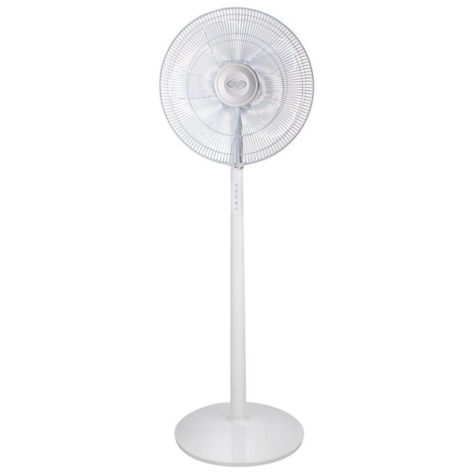 Argo STANDY EVO WHITE Ventilatore a Piantana 5 pale 40 cm Telecomando 3 velocita' 55 W colore Bianco