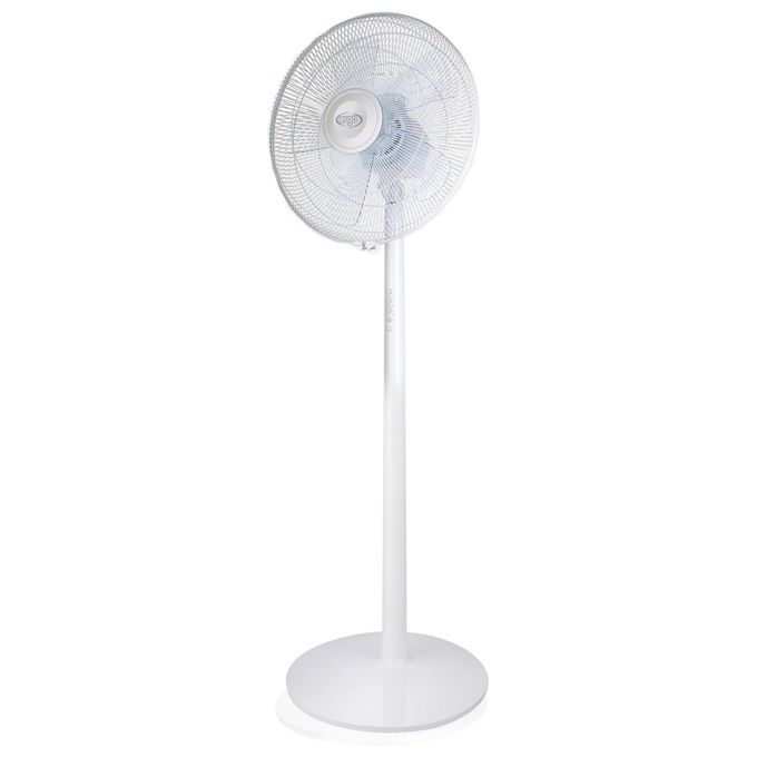 Argo STANDY EVO WHITE Ventilatore a Piantana 5 pale 40 cm Telecomando 3 velocita' 55 W colore Bianco