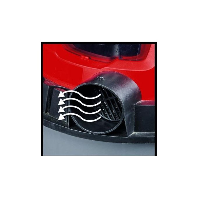 Einhell 2347145 Power X-Change Aspiratore Solidi e Liquidi a Batteria 18V 15L 80 mbar Tubo 1.5m Funzione Soffiaggio senza Batteria