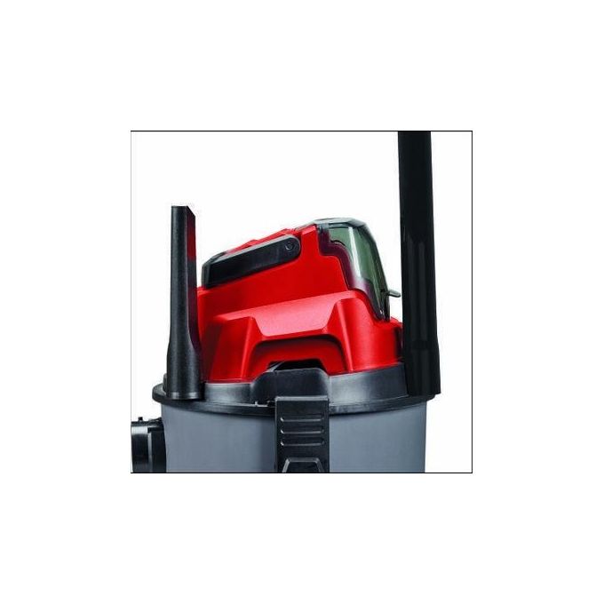 Einhell 2347145 Power X-Change Aspiratore Solidi e Liquidi a Batteria 18V 15L 80 mbar Tubo 1.5m Funzione Soffiaggio senza Batteria