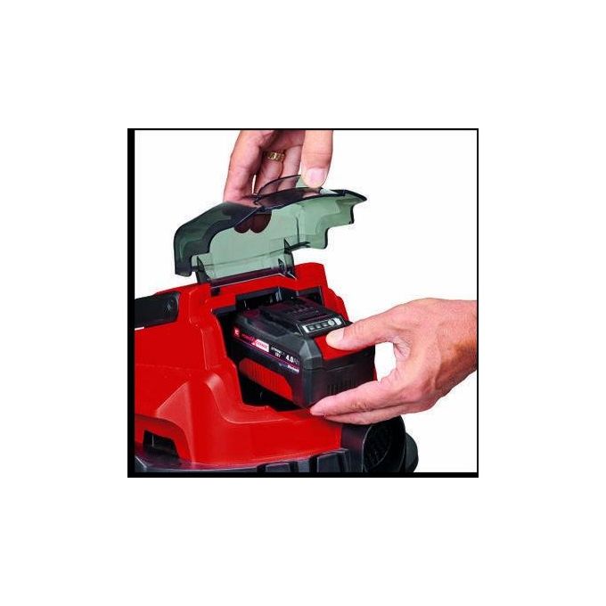 Einhell 2347145 Power X-Change Aspiratore Solidi e Liquidi a Batteria 18V 15L 80 mbar Tubo 1.5m Funzione Soffiaggio senza Batteria