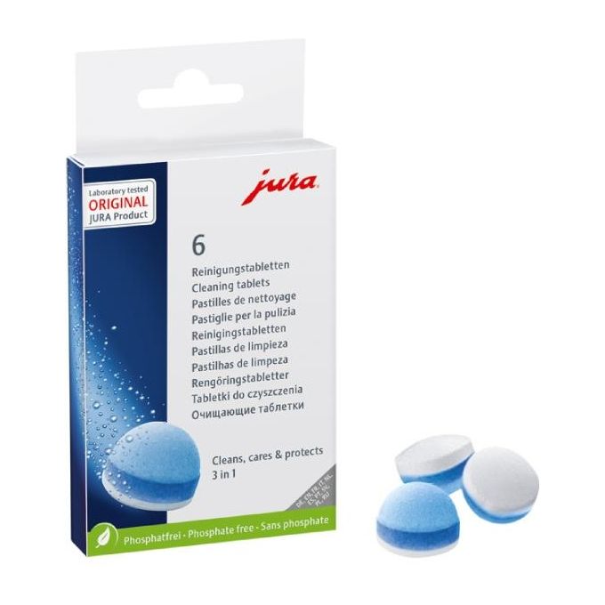Jura Detergente per Macchina da Caffe' 3 in 1