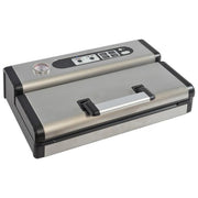 Reber 9720N V-Pro Macchina per Sottovuoto 130W 18 lt-min -900 mbar Doppia Saldatura 31 cm colore Acciaio