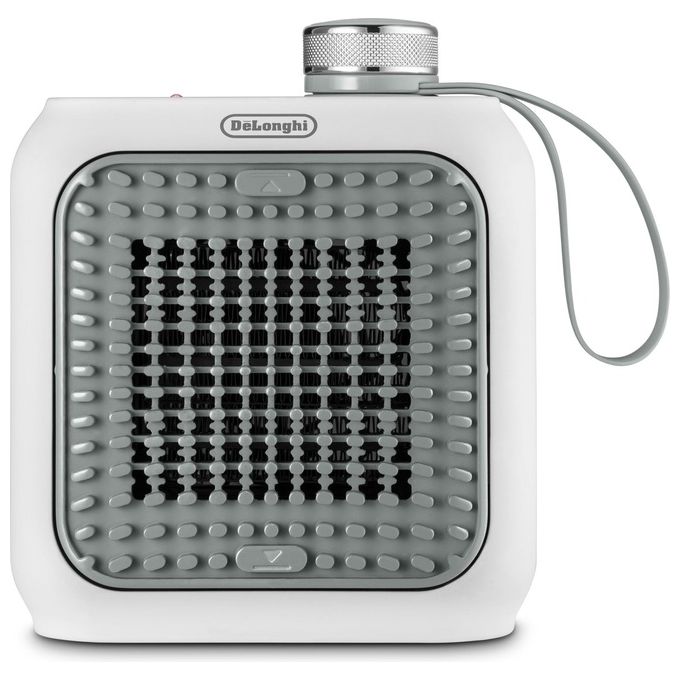 De'Longhi HFX10B03.GR Capsule Desk Termoventilatore Ceramico da Scrivania 360W 35 dB colore Verde Salvia