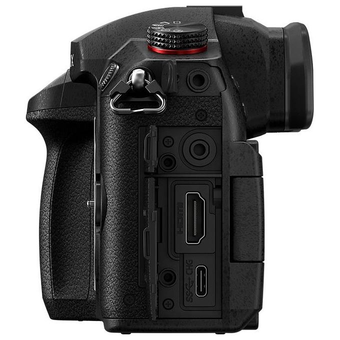 Panasonic DC-GH5M2LE Lumix GH5 M2 Fotocamera Mirrorless Sensore 20.3 MP Video C4K 60p 10bit Stabilizzazione 6.5 Stop Obiettivo 12-60mm colore Nero