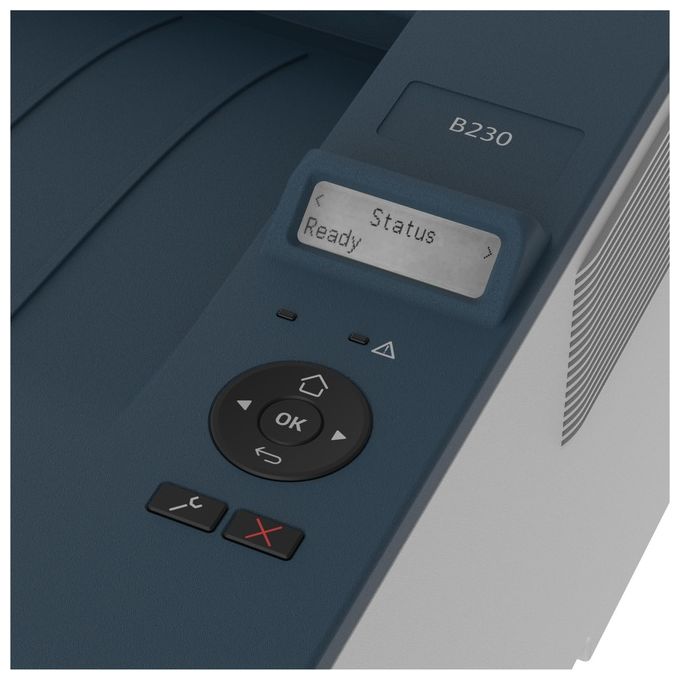 Xerox B230V DNI Stampante Laser A4 Monocromatica 34 ppm Fronte Retro Wi-Fi Ethernet 2 Vassoi 251 Fogli PCL5e PCL6 colore Bianco Blu
