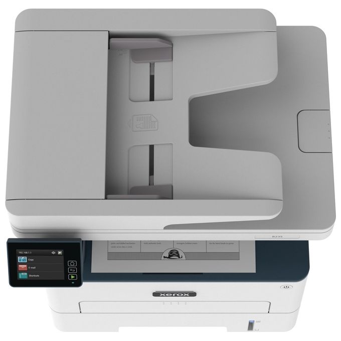 Xerox B235V_DNI B235 Stampante Multifunzione Laser A4 Monocromatica 34 ppm Fronte Retro Wireless Copia Scansione Fax Touchscreen colore Bianco