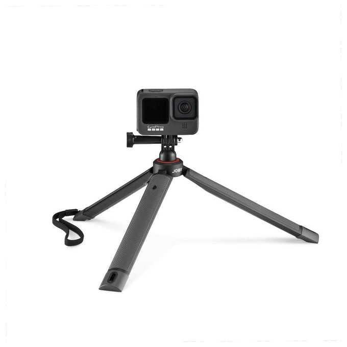 Joby JB01657-BWW TelePod Sport Treppiedi Telescopico per Action Cam e 360° fino a 120 cm 500 g colore Nero-Rosso