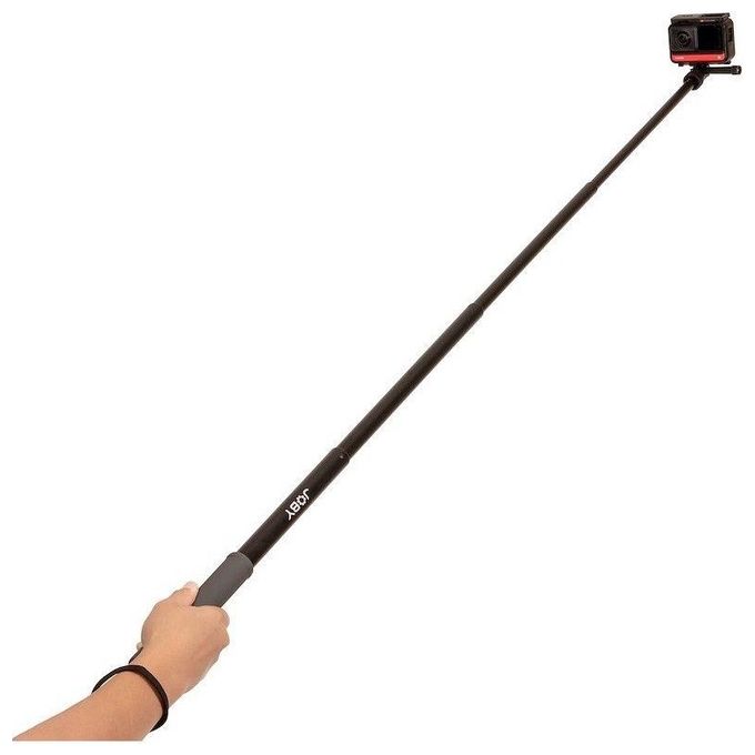 Joby JB01657-BWW TelePod Sport Treppiedi Telescopico per Action Cam e 360° fino a 120 cm 500 g colore Nero-Rosso