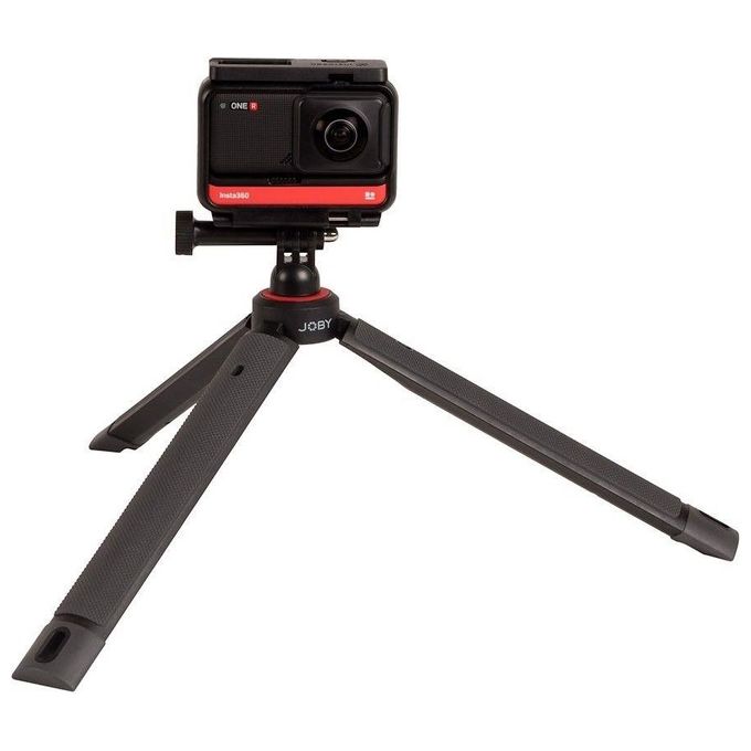 Joby JB01657-BWW TelePod Sport Treppiedi Telescopico per Action Cam e 360° fino a 120 cm 500 g colore Nero-Rosso