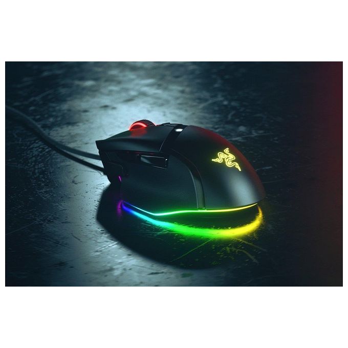 Razer RZ01-04000100-R3M1 Basilisk V3 Mouse da Gioco Cablato 11 Tasti Programmabili Sensore Ottico 26000 DPI Illuminazione Razer Chroma RGB colore Nero