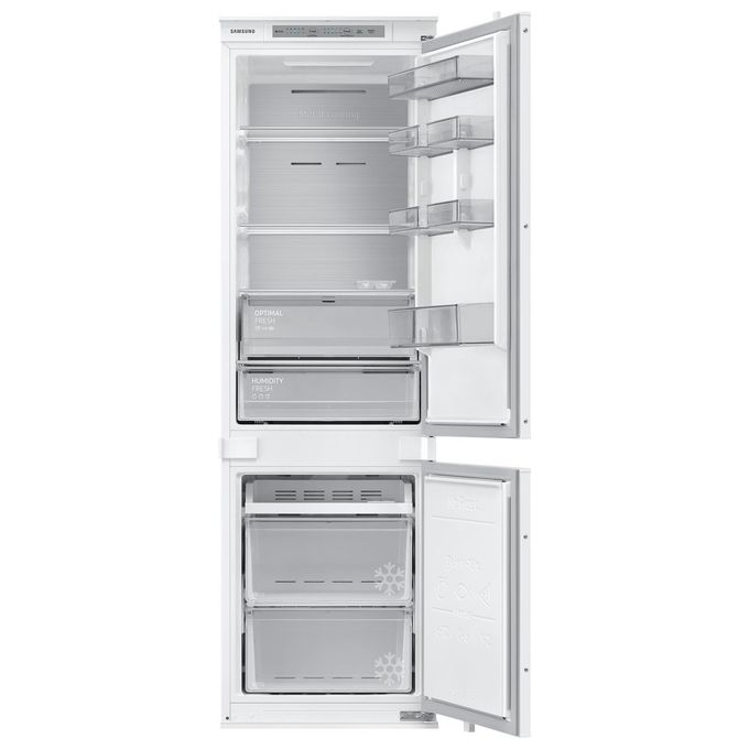 Samsung BRB26703EWW F1RST Frigorifero Combinato da Incasso 267 L 177 cm Classe E 35 dB Total No Frost colore Bianco