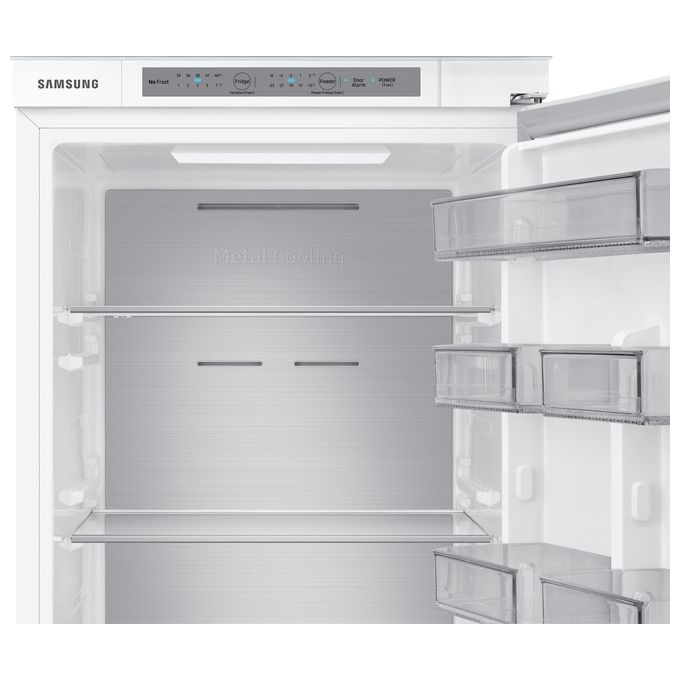 Samsung BRB26703EWW F1RST Frigorifero Combinato da Incasso 267 L 177 cm Classe E 35 dB Total No Frost colore Bianco