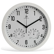 Lowell Orologio da Parete al Quarzo, Temperatura, UmiditÃ