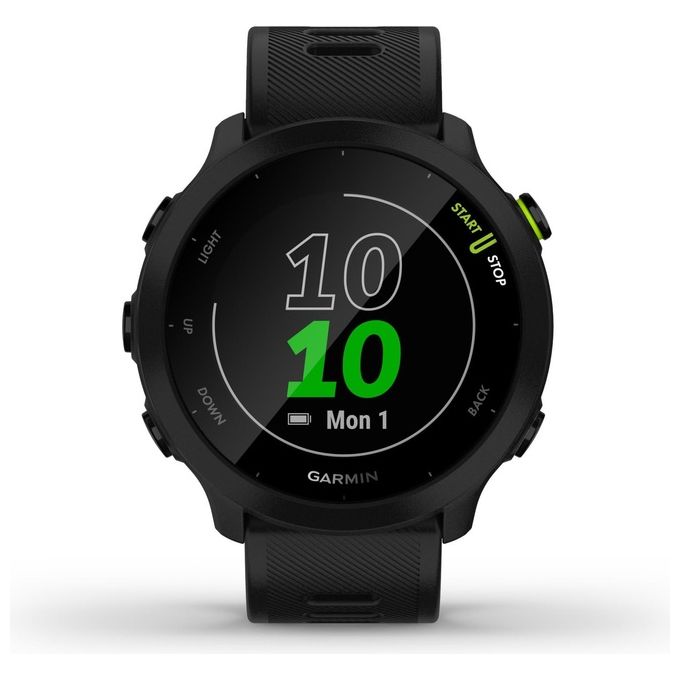 Garmin 010-02562-10 Forerunner 55 Smartwatch GPS Cardiofrequenzimetro Bluetooth 42 mm colore Nero