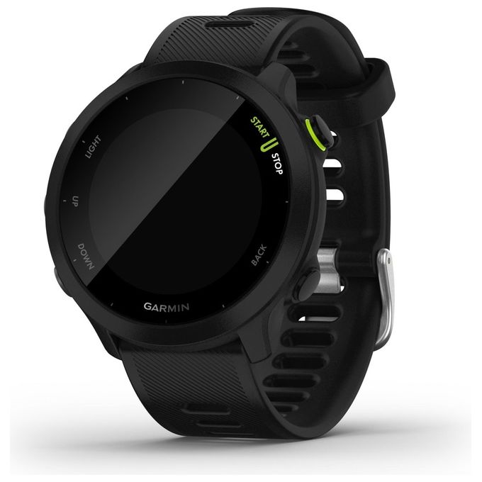 Garmin 010-02562-10 Forerunner 55 Smartwatch GPS Cardiofrequenzimetro Bluetooth 42 mm colore Nero